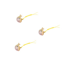 3Pcs Water Sound Bell Phone Charm Cute Keychain