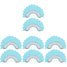 8Pcs Durable Metal Bird Whistle Toy Blue Funny Tweeting Bird Calls