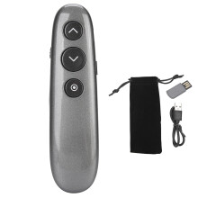 Versatile Wireless Presenter, Universal Compatibility, & Smart Battery Management for Seamless Presentations