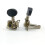 12 Pieces Metal Opened Ukulele Uke Tuning Pegs Tuners Round Cap Black 4