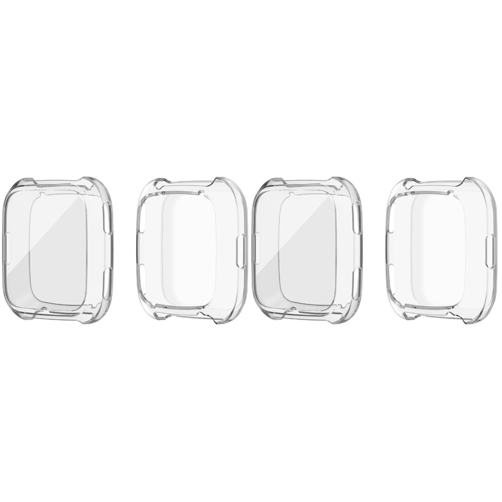 2Pcs Flexible Tpu Watch Protect Case Transparent For Shockproof Light 3712694905147