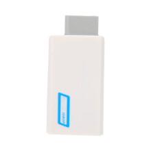HDMI-adapter voor Wii, volledige digitale HD multimedia-interface video- en audio-uitgang, extra audio-aansluiting voor gemakkelijke hoofdtelefoon-