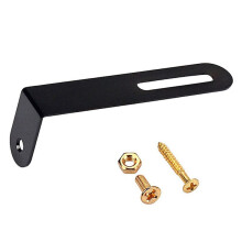 5X Electric Guitar Support Parts Scratchplate Bracket with Nut Gold Screws for LP Guitar Pickguard