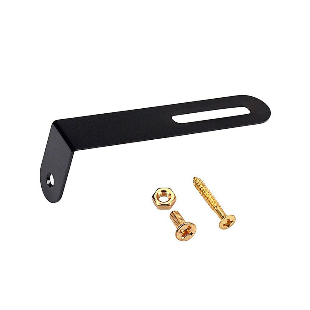 5X Electric Guitar Support Parts Scratchplate Bracket With Nut Gold Screws For Lp Guitar Pickguard 6033314425423
