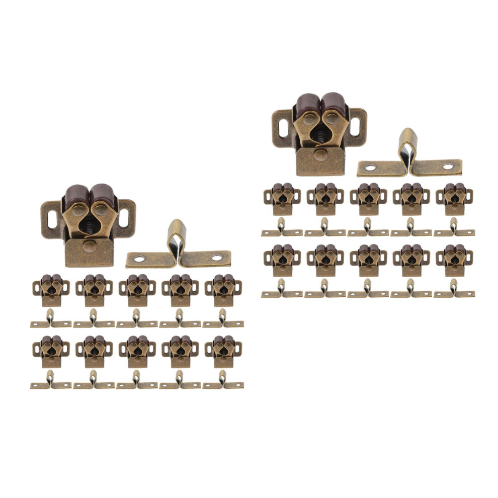 2 Pack Wardrobe Door Catch Push Open Catches Closet Ball Catcher 3712504047609