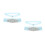 4Pcs Bride Rhinestone Wedding Garters Blue Satin Lace Adjustable Set 1