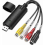 Adattatore convertitore da VHS a USB e DVD, convertitore audio video digitale per Windows 10/8/7 1