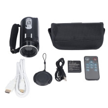 High-Resolution Video Camera with Webcam Function, Pause Feature, and Electronic Anti-Shake, Your Companion for Life's Moments