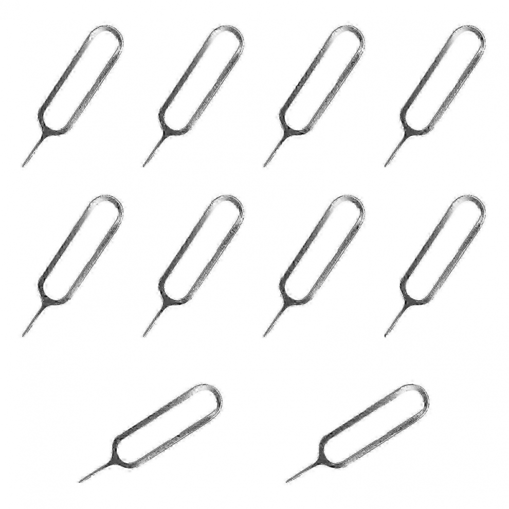 10-Pack Universal Sim Card Tray Ejector Pins 5996097015186