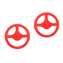 2St Kids Stuurwielen Rood, Multifunctioneel En Speelplezier
