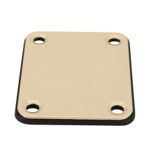 4X Gold Neck Plate mit 4 Schrauben Ersatzteil für  Strat E-Gitarre