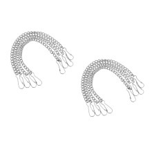 8Pcs Stainless Steel Hanging Chains for Plant Baskets and Garden Signs