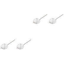 2Pcs Stainless Steel Strainer Ladle for Deep Frying and Pasta Serving