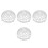 4Pcs Plastic Hollowed Air Vent Covers for Phalaenopsis Planters 1