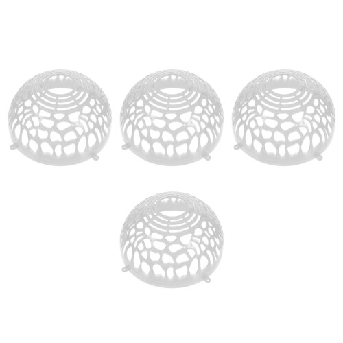 4Pcs Plastic Hollowed Air Vent Covers for Phalaenopsis Planters