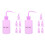 12Pcs Multi-Function Purple Pe Bottles for Eyelash and Plant Care 1