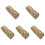 5Pcs Coffee Teen Pencil Case Multi-Function Large Capacity Organizer 1