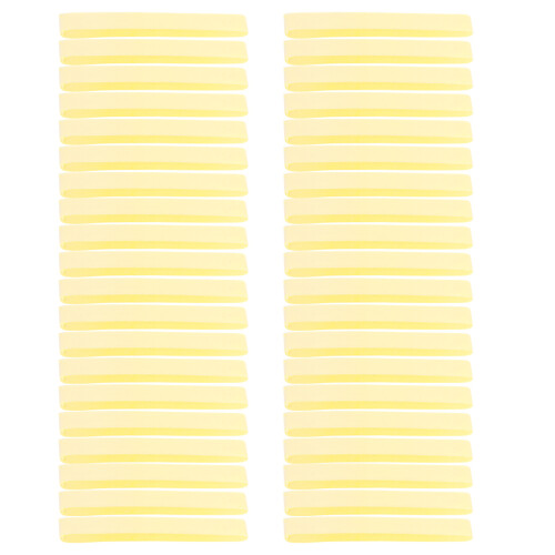 120Pcs Yellow Makeup Sponge Absorbent Compression Cleaning Pads