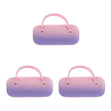 3Pcs Assorted Color Hard Glasses Case Compact Sunglasses Organizer Box