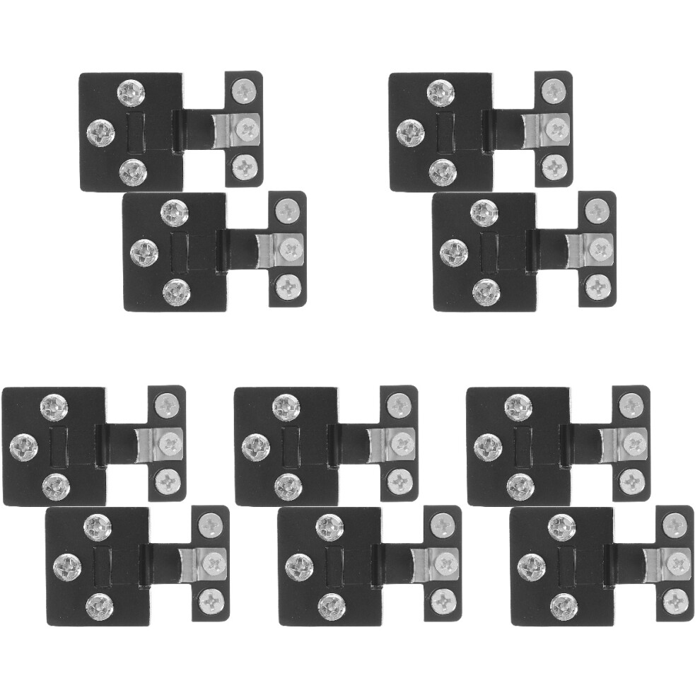 10 Pcs Glass Clip Cabinet Door Cupboard Zinc Alloy 3711824533977