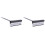 2pcs Telescoping Squeegee Cleaner Window Wiper 1
