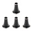4Pcs Durable Black Clarinet Bell for Music Instrument Replacement 1