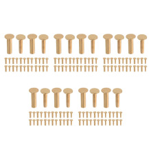 70Pairs Precision Copper Rivets for Handle and Cutlery Repair