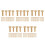 70Pairs Precision Copper Rivets for Handle and Cutlery Repair 1