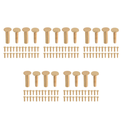 70Pairs Precision Copper Rivets for Handle and Cutlery Repair