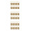 30Pcs Brass Twist Clasps for Jewelry Making Secure Durable Connectors 1