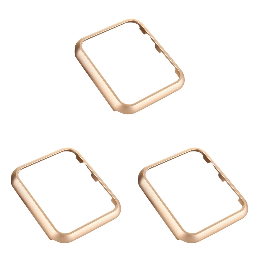 3Pcs Protective Watch Frame Plating Shell For Iwatch4 Golden 3711824533151