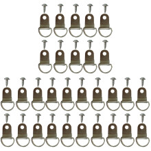 600Pcs Silver Small Stitch Hangers for Picture Frames Wall Mount Hooks