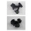 4X GPS Range Pole Cradle Bracket voor Trimble Handheld Open Data Collector met Kompas Quick Release Paalklem, A 6