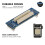2X Carriage Board Connecting Card for  Xp600 Printhead Printer Adapter Board 7