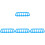 4Pcs Heat-Resistant Blue Silicone Baking Rack Non Stick Cooking Mat 1