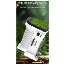 Nouveau Microscope Électronique pour Enfants 1000X Équipement D'Expérimentation Scientifique Microscope de Poche Portable avec Lumière LED B