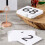 200Pcs Table Numbers 1-100,Plastic Table Numbers, Double Sided Table Number Cards for Wedding Reception Restaurant Table 2