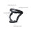 2X Work Protection Mask Full Face Protector Shield Transparent Facial Protector Face Dustproof with 20 Filter Black 3