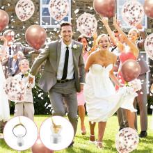 48PCS Balloon Weight for Helium, Balloon Weights, Balloon Weights for Helium Balloons, Plastic Set for Wedding, Birthday