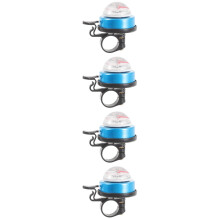 4Pcs Sky-Blue Compass Bike Bells Durable Alloy Portable Cycling Horns