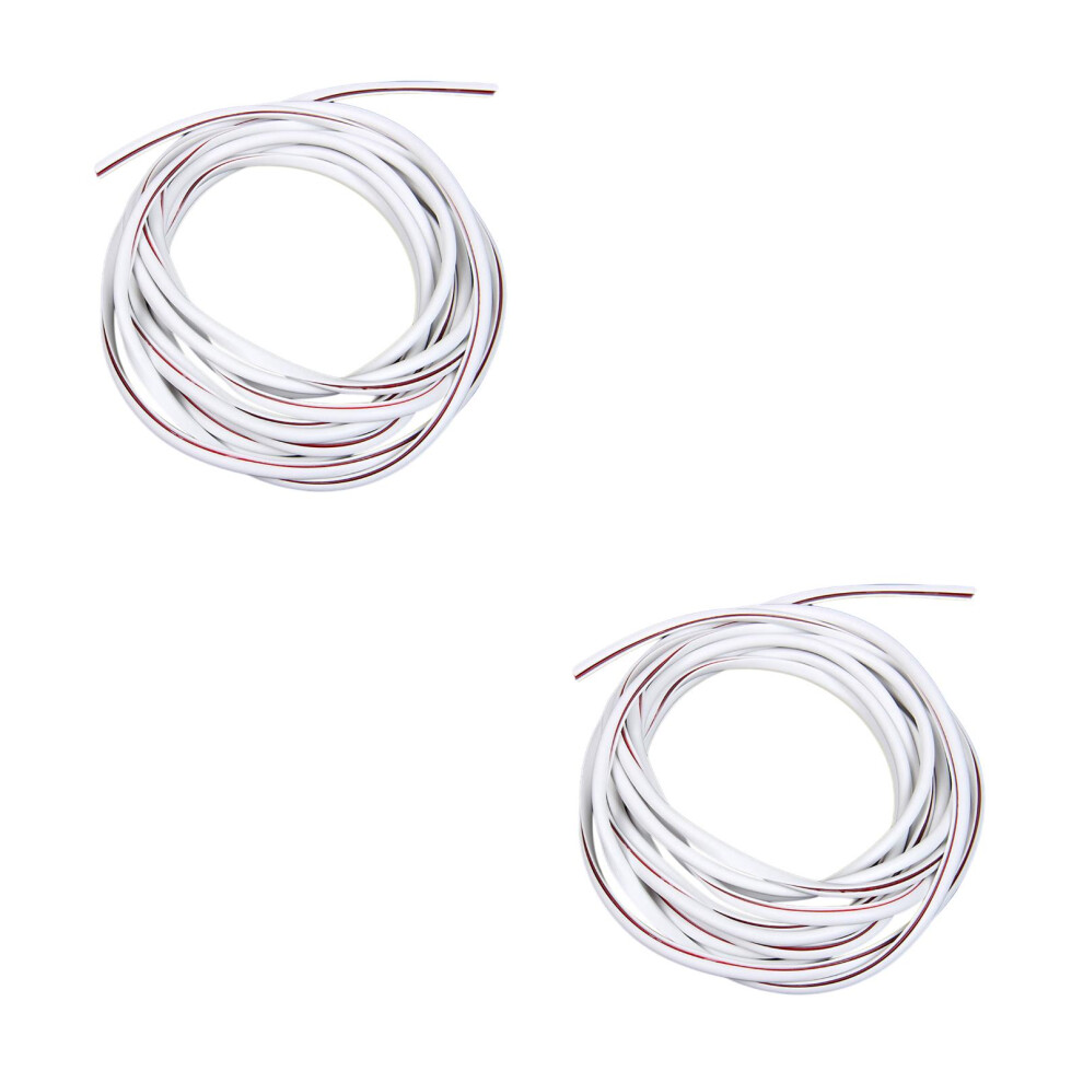 2Pcs Pvc Car Door Edge Guards For Sedan Clear Removable Design White 3712694916365