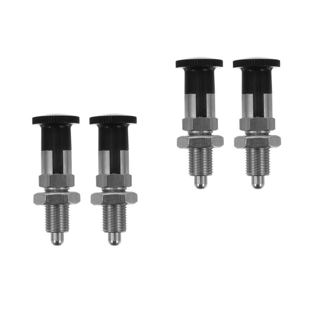 4Pcs Stainless Steel Spring Loaded Knob Plunger For Tool Positioning 3712458658623