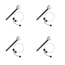8Stk Realistisches Mikrofon Headset Für Halloween & Party