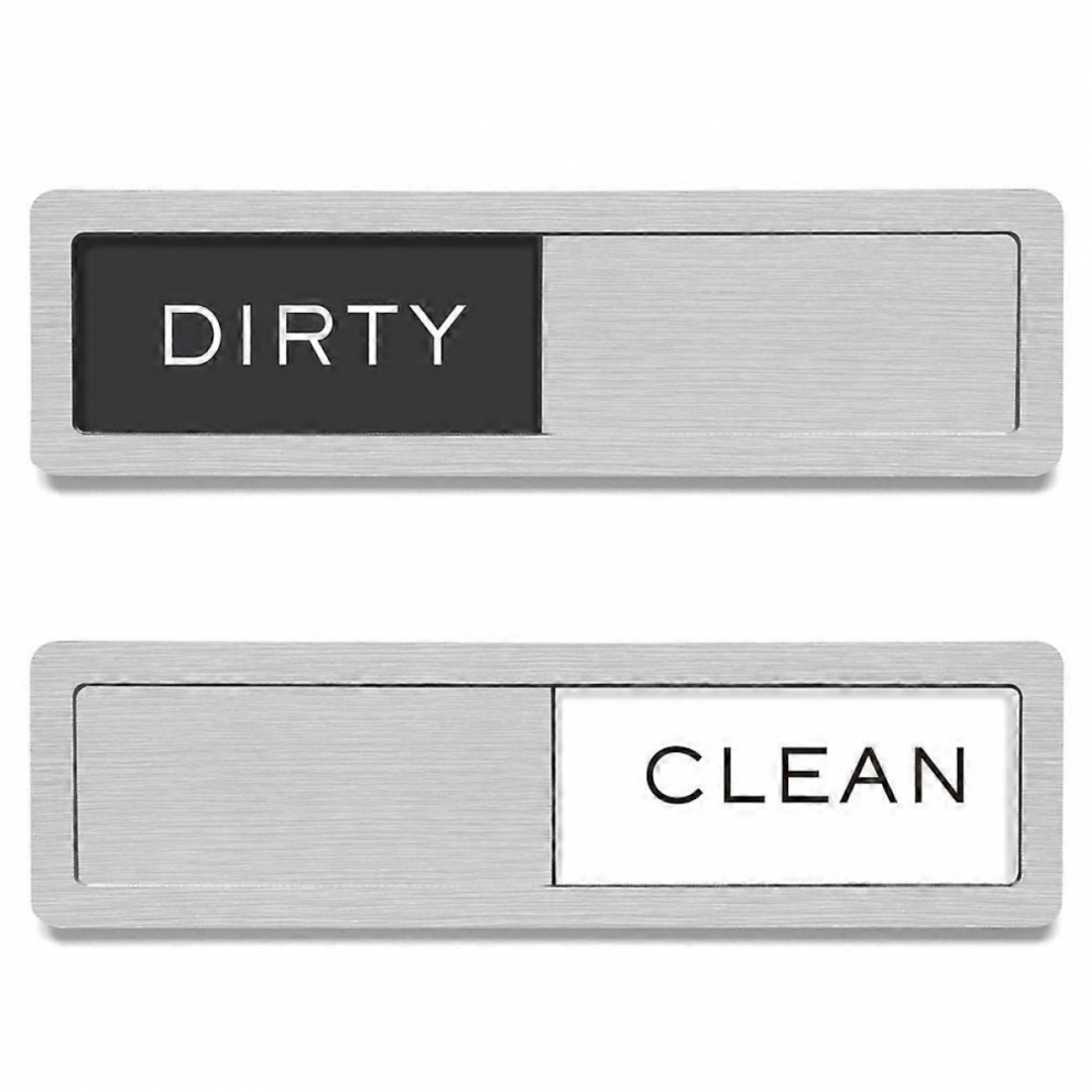Dishwasher Magnet Clean Dirty Sign, Strong Magnet Non-Scratch Clean Dirty Magnet For Dishwasher, Eas 5996097015018
