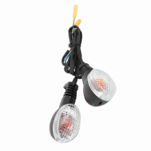 Turn Signal Light Lamp for Ninja 250 EX250 2008-2012 Black/White