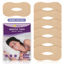 Lot de 30 bandes adhésives anti-ronflement pour un sommeil réparateur et un meilleur confort respiratoire.