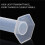 2X Measuring Cylinder Plastic Graduated Tube Tool for Lab(100Ml) 2