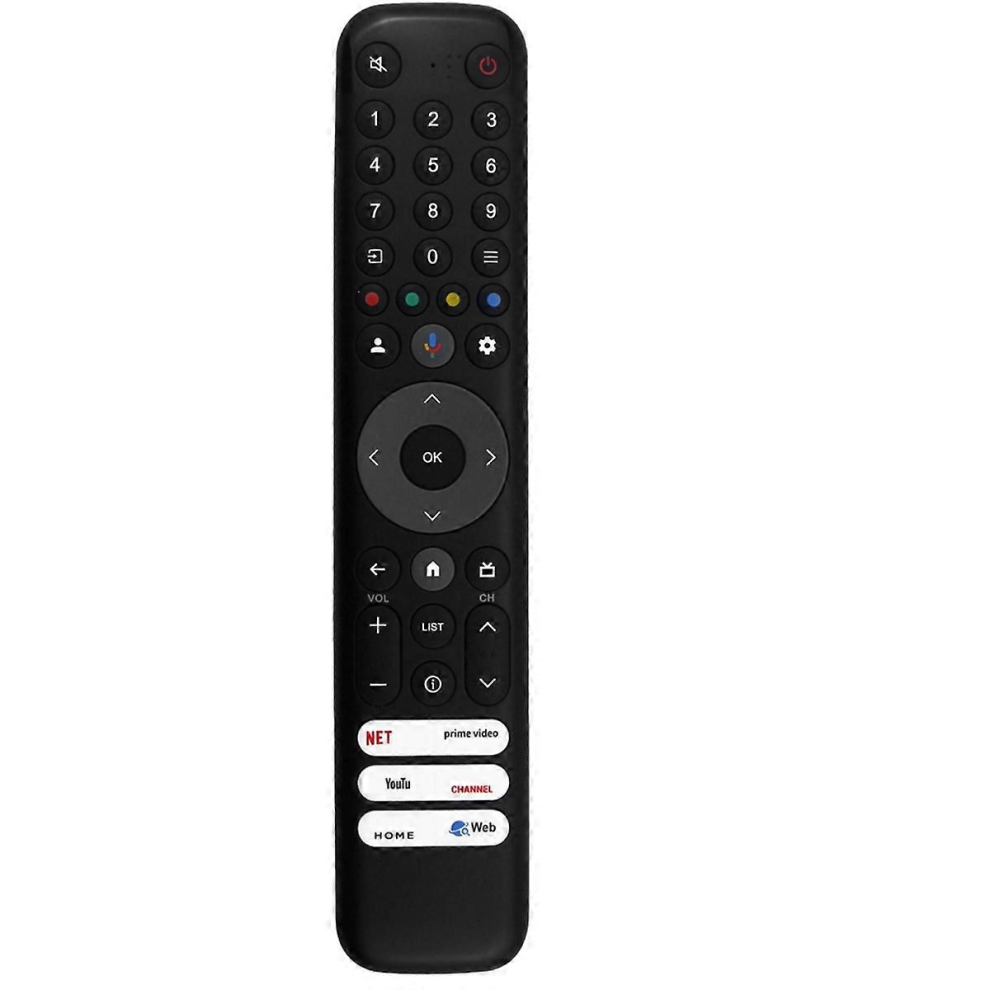 Replace Rc833 Gub1 Remote Control For Tcl Qled Smart Tv 5996097016206