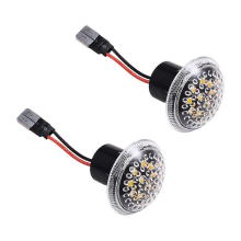 1Pair for Transit Connect 2010-2021 Side Turn Signal Light 9T1Z13K376A Side Marker Indicator Lights