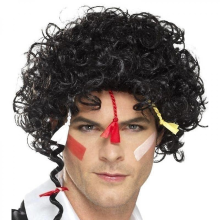 80er-Jahre New Romantic Perücke, Schwarz, für Erwachsene, 44644